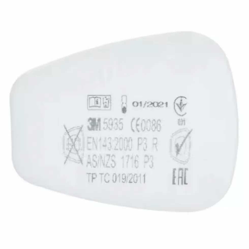 Filtres pour masque respiratoire - 5935 - P3 3M