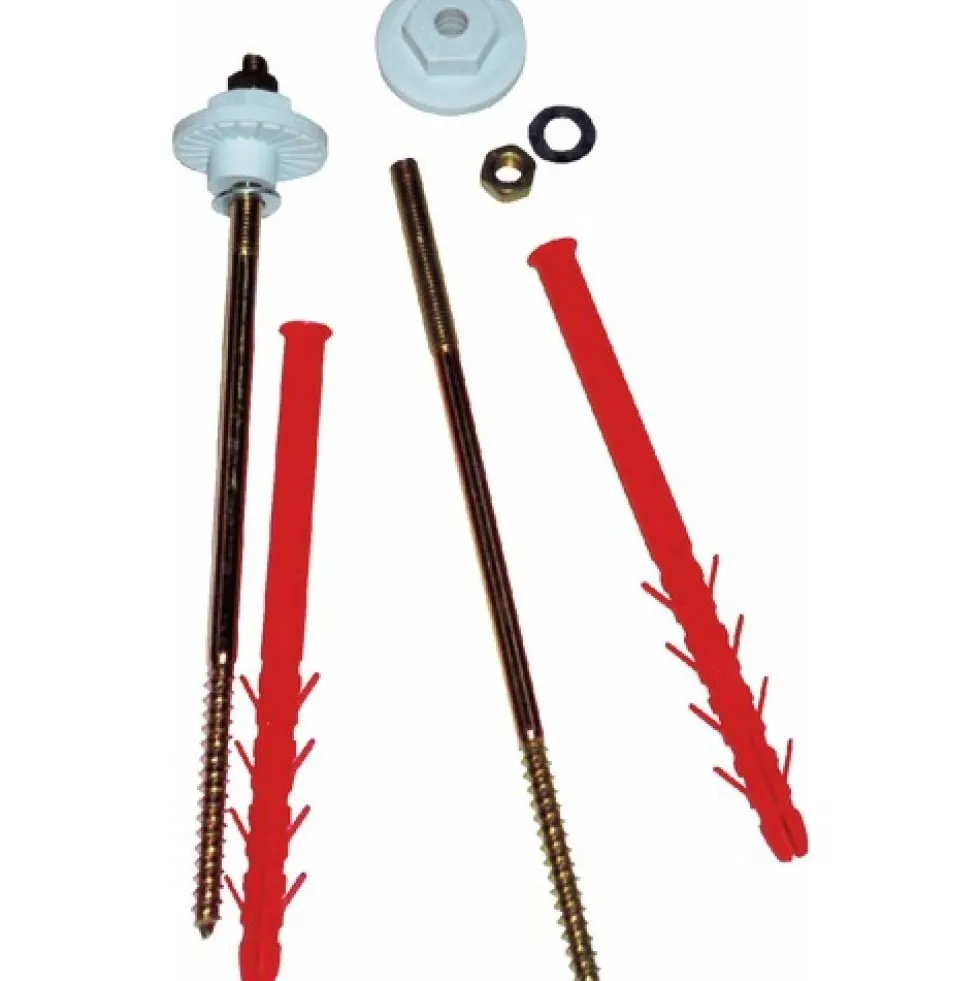 Fixations pour lavabos en paroi isolées par chevilles longues - jeu de 2 RAM