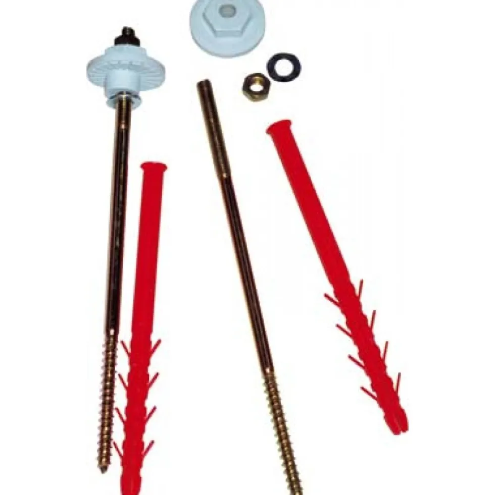 Fixations pour lavabos en paroi isolées par chevilles longues - jeu de 2 RAM