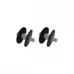 Fixations pour poignée pour porte battante en verre - série EZ1061 KARCHER DESIGN