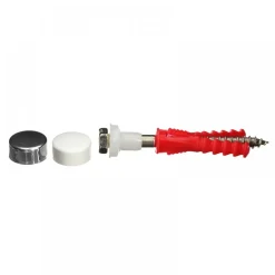 Fixations pour WC et bidet avec cabochons cache vis RAM