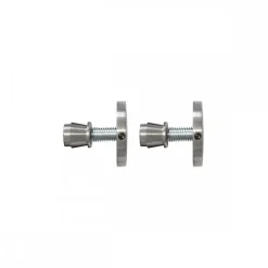 Fixations traversantes pour poignée de porte battante en verre -EZ1062 KARCHER DESIGN