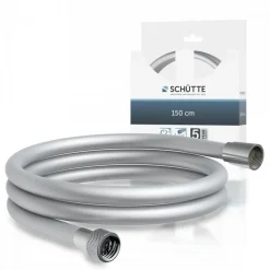 Flexible de douche 150 cm - anti-torsion - argent SCHÜTTE