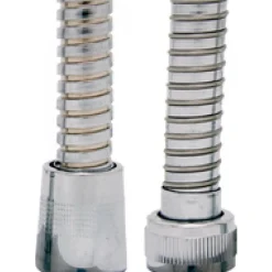 Flexible de douche laiton chromé avec écrou tournant DISFLEX