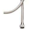 Flexible de douche nylon tressé blanc DISFLEX