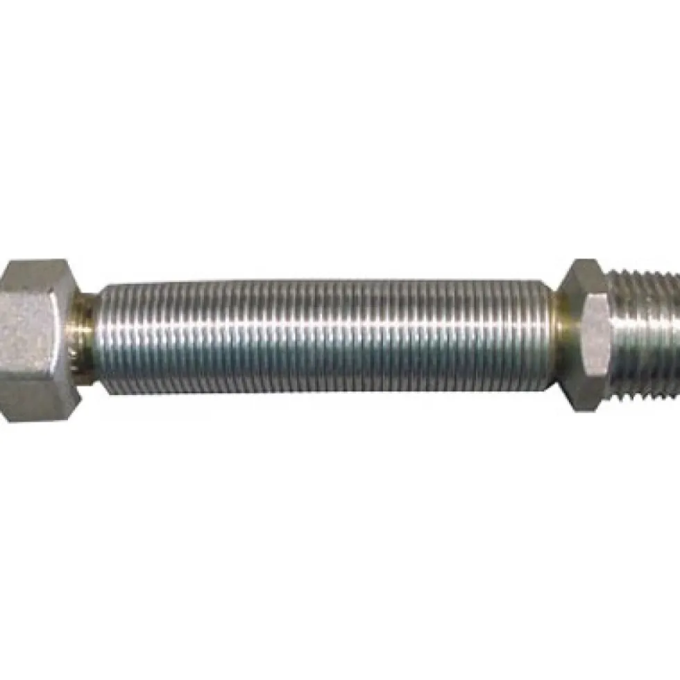 Flexible inox extensible Mâle / Femelle - diamètre 15x21 - longueur de 75 à 130 mm RS