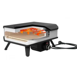 Four à pizza électrique 17" 230V/2200W avec pierre à pizza COZZE