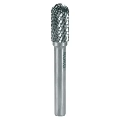 Fraise lime en carbure Forme C cylindrique bout rond - diamètre 3 mm RUKO