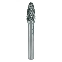Fraise lime en carbure Forme F ogive bout rond - diamètre 12 mm RUKO