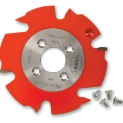 Fraise à rainurer MD pour ZETA, TOP, Classic - Ø100x4x22 mm - moyeu LAMELLO