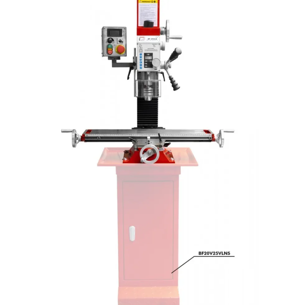 Fraiseuse verticale - table XL - 600W - BF25VLN_230V HOLZMANN