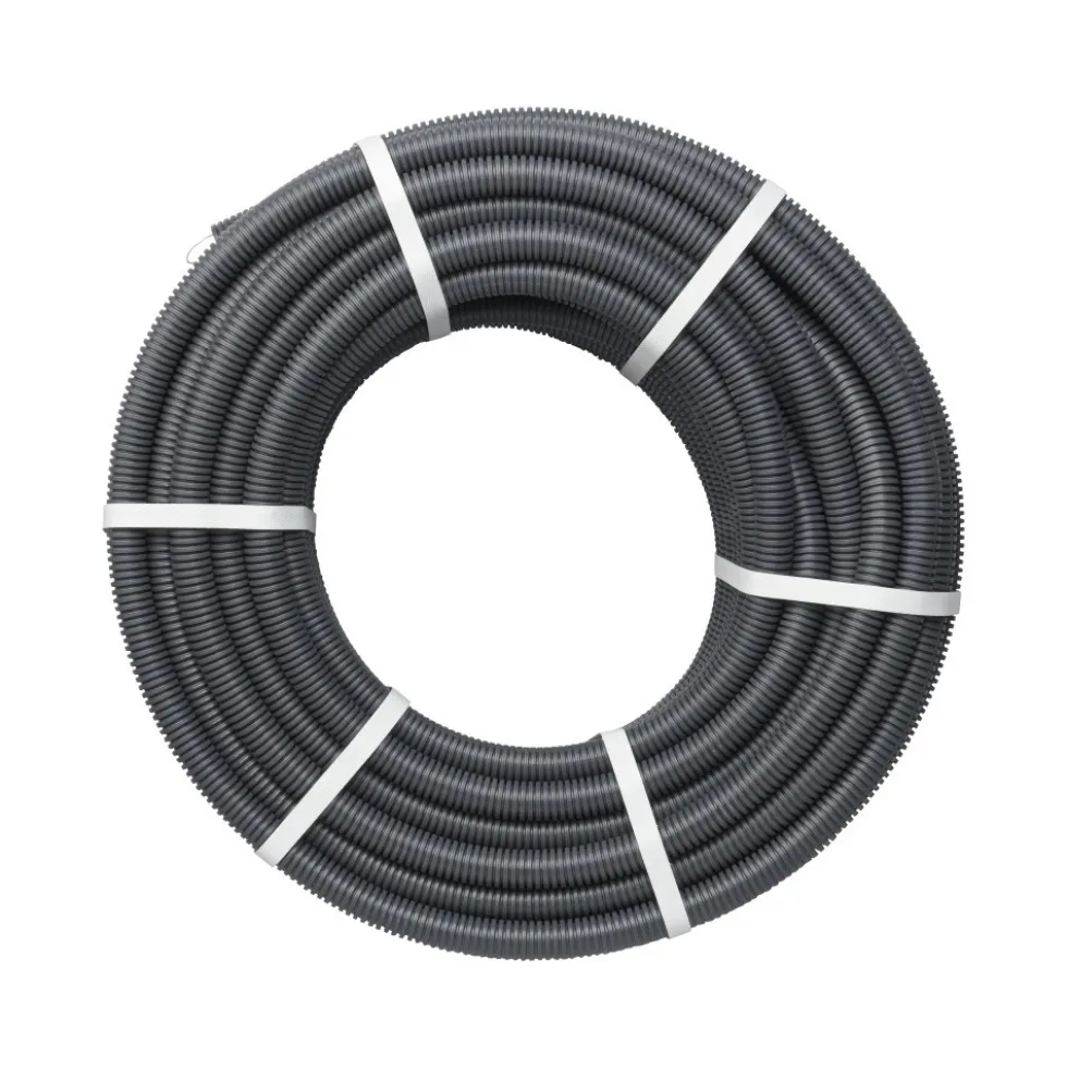 Gaine électrique ICTA - diamètre 20 mm - bobine de 5 à 100 m - gris DEBFLEX