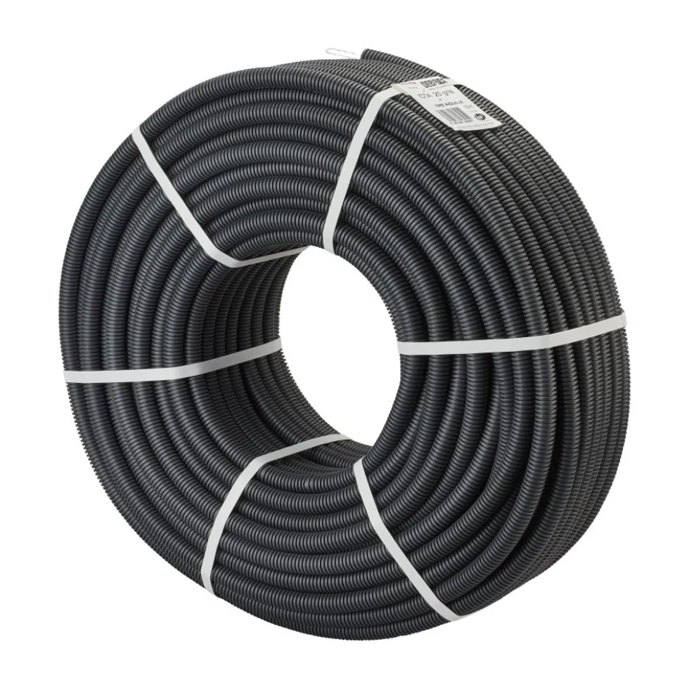 Gaine électrique ICTA - diamètre 20 mm - bobine de 5 à 100 m - gris DEBFLEX