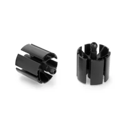 Gaine passe-câbles - Hexa - Finition plastique noir - 17 segments EMUCA