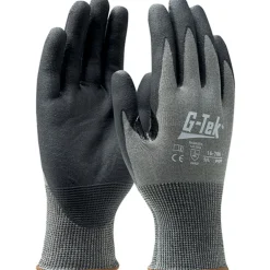 Gants anticoupure enduits nitrile G-tek 16-786 jauge 18 - 12 paires PIP