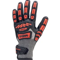 Gants de manutention antichoc EUROCUT IMPACT 200 CUT - 5 paires Coverguard