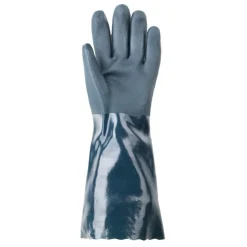 Gants de protection chimique avec manchette de sécurité EUROCHEM 3740 Coverguard