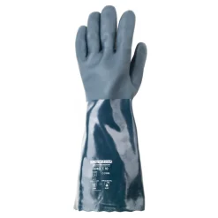 Gants de protection chimique avec manchette de sécurité EUROCHEM 3740 Coverguard