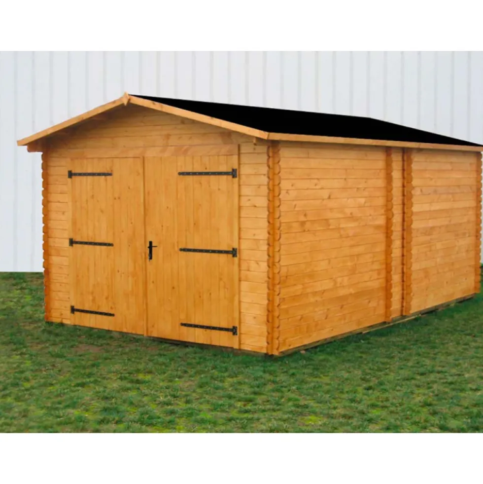 Garage en bois 17,19 m2 Dorna 3554 HABRITA
