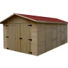 Garage en bois 13,2 m2 Eden 2848 HABRITA