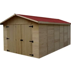 Garage en bois 13,2 m2 Eden 2848 HABRITA