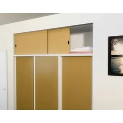 Garniture guides et roulettes - porte coulissante de meuble - PICO 25 MANTION