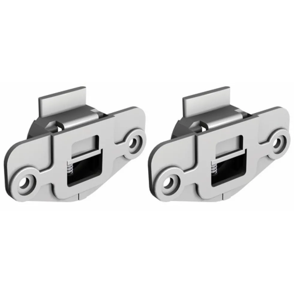 Garniture guides et roulettes - porte coulissante de meuble - PICO 25 MANTION