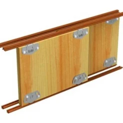 Garniture guides et roulettes - porte coulissante de meuble - PICO 25 MANTION