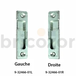 Gâche antidécrochement - pour oscillo-battants bois et PVC FERCO