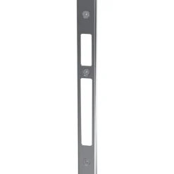 Gâche centrale U en inox réglable - largeur 24 mm GNS