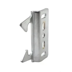 Gâche contrecoudée en applique pour serrure de portail PVC TIRARD