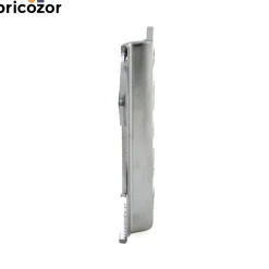 Gâche contrecoudée en applique pour serrure de portail PVC TIRARD