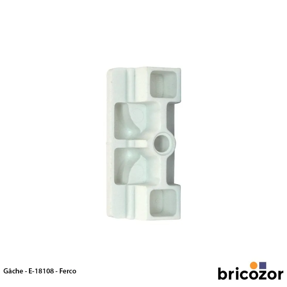 Gâche de galet E-18108 pour menuiserie pvc FERCO