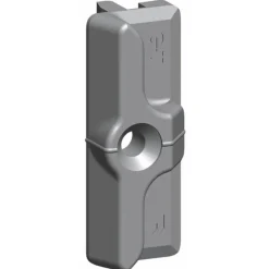 Gâche de galet pour menuiserie pvc - E-18940-00-0-7 FERCO
