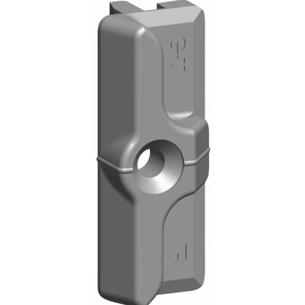Gâche de galet pour menuiserie pvc - E-18940-00-0-7 FERCO