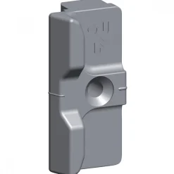 Gâche de galet - pour menuiserie PVC - E-19568-00-0-1 FERCO