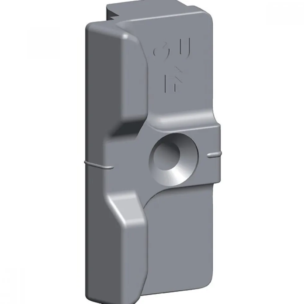 Gâche de galet - pour menuiserie PVC - E-19568-00-0-1 FERCO