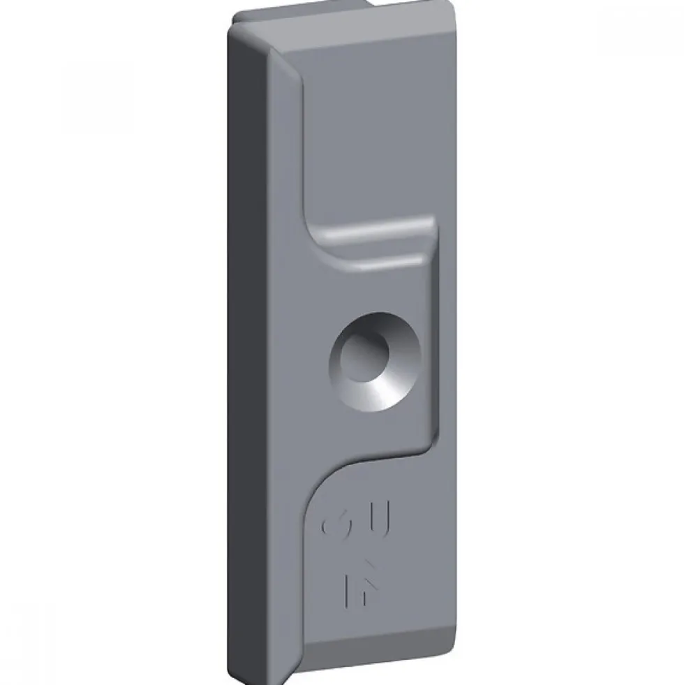 Gâche de galet - pour menuiserie PVC - E-13534-21-0-1 FERCO