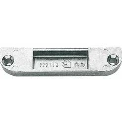 Gâche de pêne 1/2 tour - pour crémone - têtière de 18 mm FERCO