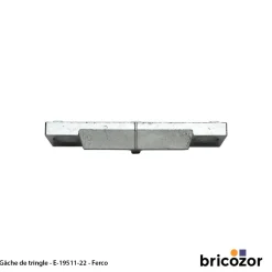 Gâche de tringle pour menuiserie PVC - E-19511-22-0-1 FERCO