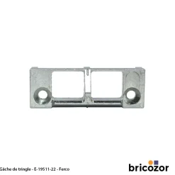 Gâche de tringle pour menuiserie PVC - E-19511-22-0-1 FERCO