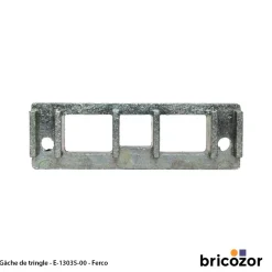 Gâche de tringle - pour menuiserie PVC - E-13035-00-0-1 FERCO
