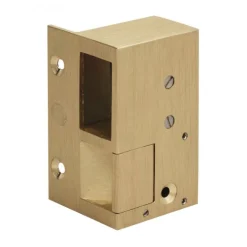 Gâche électrique en applique - à émission - bronze - 0 MÉTALUX