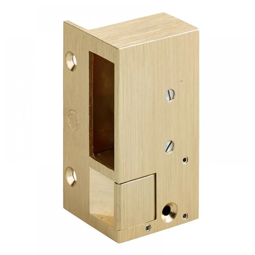 Gâche électrique - en applique - à rupture – bronze – 2 MÉTALUX