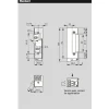 Gâche électrique à larder - à rupture – 12 V – 137 DORMAKABA