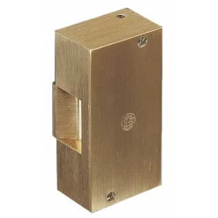 Gâche électrique pour serrure antipanique – bronze – AP MÉTALUX