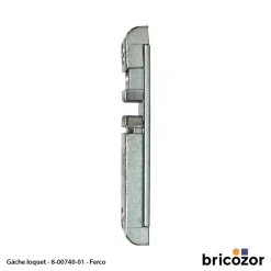 Gâche loquet - pour vantail semi-fixe - 8-00740-01-0-1 FERCO