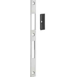 Gâche plate - en inox - menuiserie métallique - 244 x 20 mm FTH THIRARD