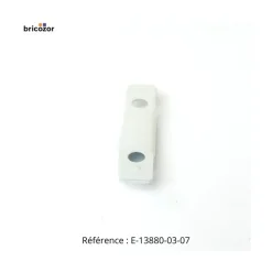 Gâche pour coulissant simple de menuiserie PVC FERCO