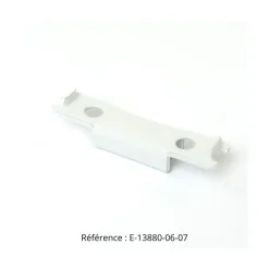 Gâche pour coulissant simple de menuiserie PVC FERCO